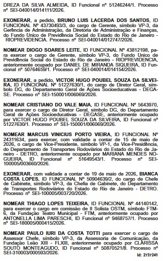 Governador em exercício, Ricardo Couto muda comando da Polícia Penal, mexe no cofre do Detran e troca subsecretário de Orçamento 64 WhatsApp Image 2026 05 25 at 08.09.35 1