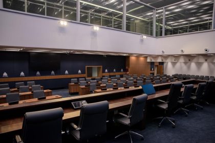 Plenário da Alerj, onde ocorre reuniões de CPI