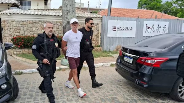 Adilsinho foi preso em fevereiro, durante uma operação conjunta de Polícia Federal e Polícia Civil — Foto: Reprodução/Polícia Federal