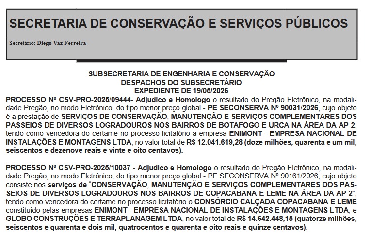 Adeus ao tropeço? Prefeitura vai investir R$ 26,6 milhões na recuperação de calçadas em Botafogo, Urca, Copacabana e Leme 63 calcada lisa