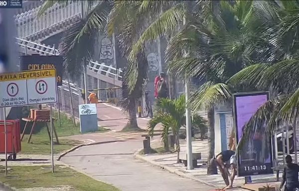 Ciclovia Tim Maia é interditada após registros de ondas de dois metros
