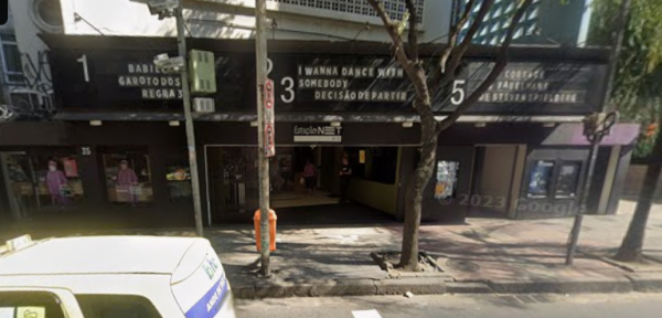 Fachada do cinema Estação Net Rio, em Botafogo