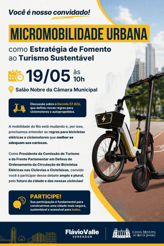 Câmara de Vereadores do Rio debate regras para autopropelidos e impactos no turismo em audiência pública 62 image 26