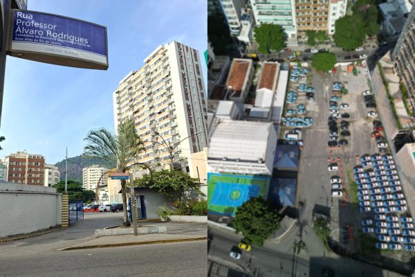Moradores de Botafogo pedem batalhão da PM e passagem entre ruas no terreno onde vereador sugeriu terminal 53 terreno da RioTrilhos na Rua Professor Álvaro Rodrigues, em Botafogo