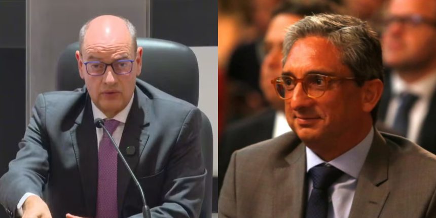 governador em exercício, Ricardo Couto, e secretário da Casa Civil, Flávio Willeman