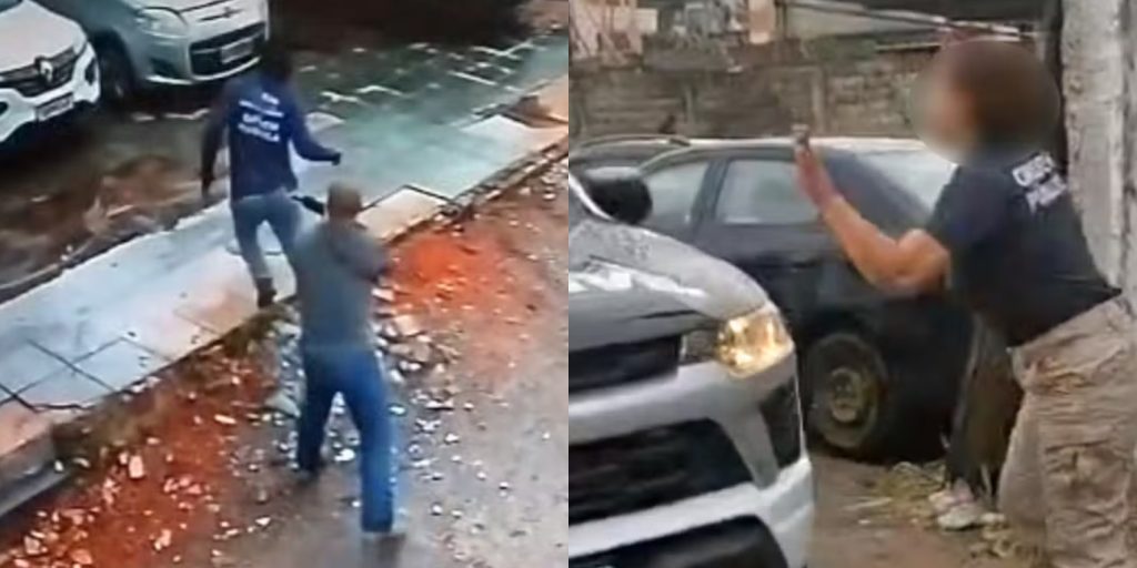 Policiais civis de Caxias invadem depósito da Prefeitura do Rio para retirar viatura rebocada; veja o vídeo