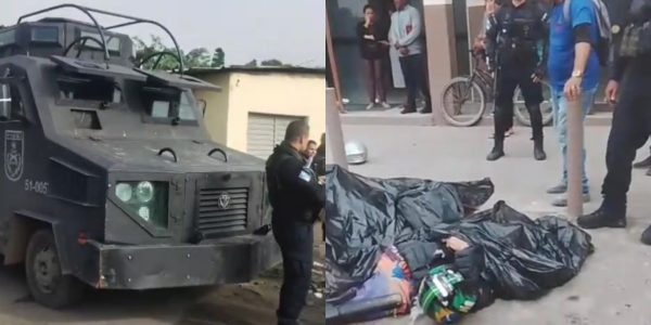 Policiais no Jardim Catarina