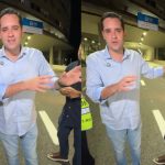 prefeito Eduardo Cavaleire em vídeo de anúncio das motofaixas
