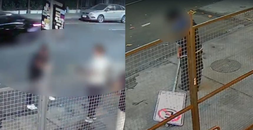 Placa de estacionamento retirada após ato de vandalismo em Copacabana