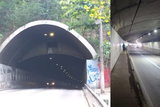 Túnel Martim de Sá, no Catumbi