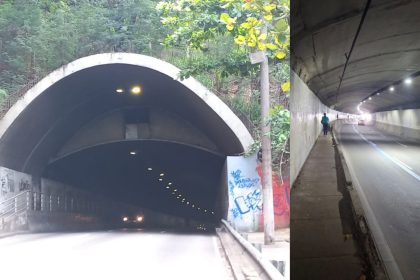 Túnel Martim de Sá, no Catumbi