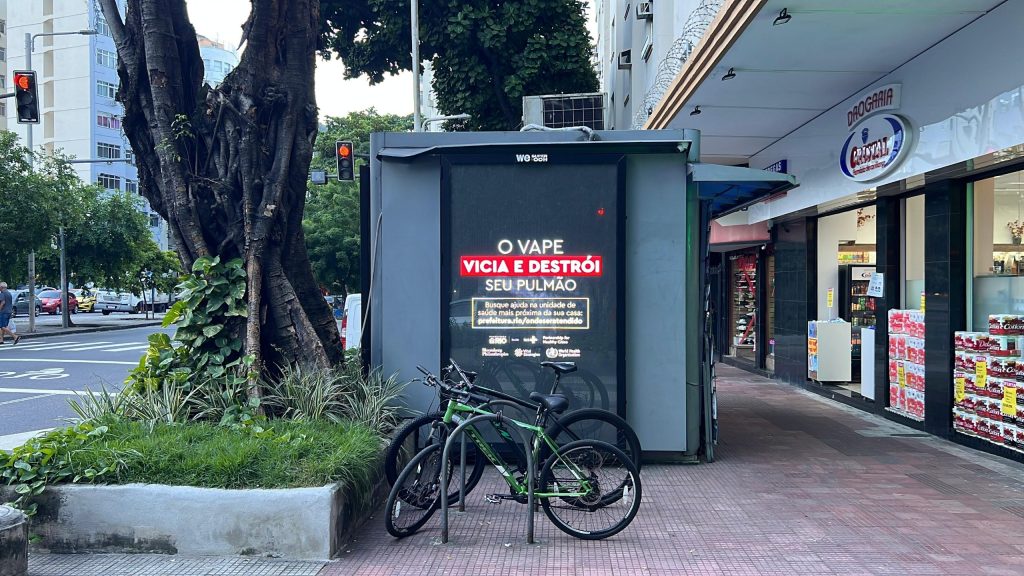 OMS destaca ações da Secretaria Municipal de Saúde do Rio contra cigarro eletrônico como referência internacional