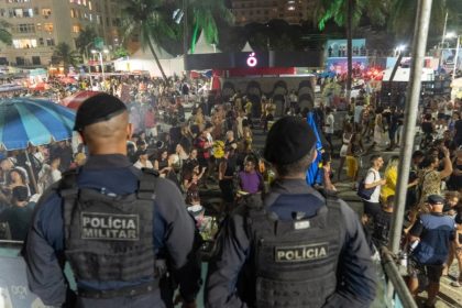 policia show shakira copacabana