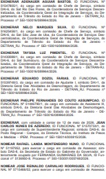 Secretário de Casa Civil do estado do Rio encerra semana com 356 exonerações; Detro-RJ concentra quase 80% dos cortes desta sexta (15) 73 pppp 12