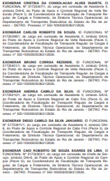 Secretário de Casa Civil do estado do Rio encerra semana com 356 exonerações; Detro-RJ concentra quase 80% dos cortes desta sexta (15) 81 pppp 20
