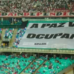 Arquibancada de estádio; torcedores que frequentam jogos são principal público alvo da Casa do Torcedor