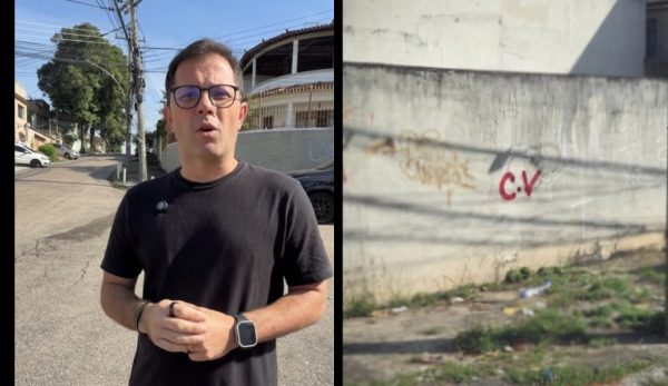Deputado Sergio Fernandes denuncia pichações em muros residenciais na Zona Norte do Rio atribuídas ao Comando Vermelho: ‘não vou permitir demarcação de território’