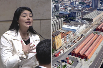 A vereadora Alana Passos (PL) questiona evento da prefeitura no Porto Maravilha