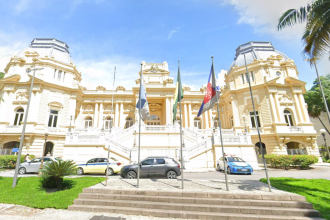 Palácio Guanabara, sede da Secretaria de Agricultura