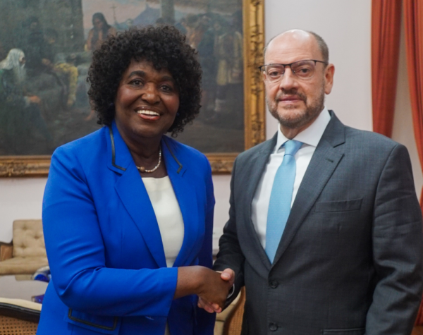 Coisa rara: Ricardo Couto recebe a deputada federal Benedita no Palácio Guanabara 53 Benedita da Silva e Ricardo Couto