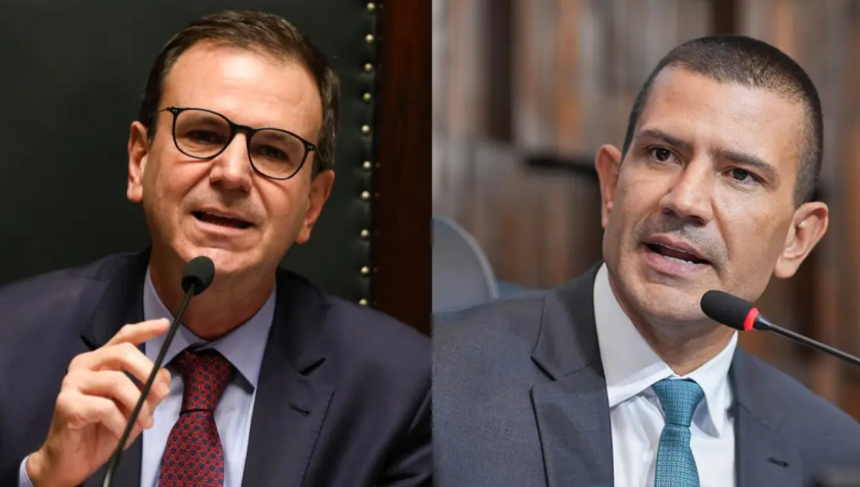 Douglas Ruas e Eduardo Paes