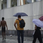 Previsão do tempo indica chuva fraca e moderada ao longo do fim de semana