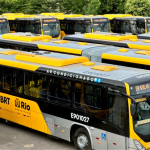 ônibus do sistema BRT