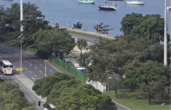 Obras no Aterro do Flamengo