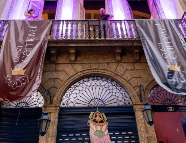 Casa Carnaval, na Rua do Mercado, no Centro do Rio,