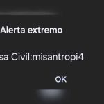 Mensagem da Defesa Civil