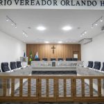 Plenário Vereador Orlando Hungria, na Câmara de Nilópolis