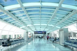 Saguão do Aeroporto Santos Dumont