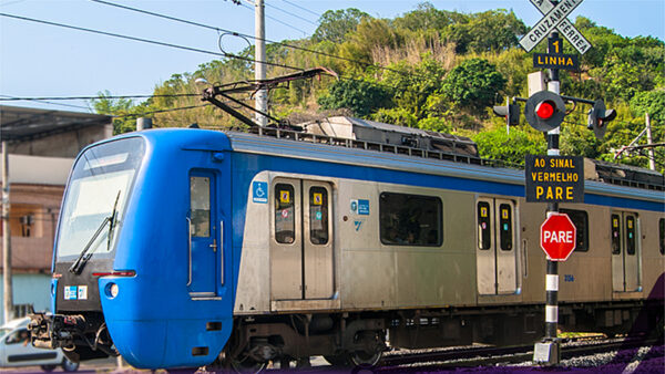 Trem da concessionária TrensRJ