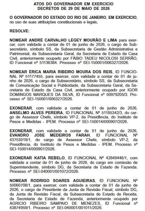 Novo mês, novas 'canetadas': Ricardo Couto mexe na Subsecretaria de Comunicação e Publicidade, reorganiza segundo escalão e altera áreas estratégicas 65 WhatsApp Image 2026 06 01 at 08.16.59