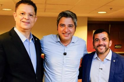 Sóstenes Cavalcante, Carlos Portinho e Carlos Jordy, os pré-candidatos do PL ao Senado