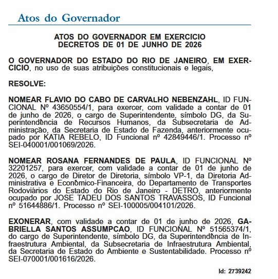Placar no Guanabara: nomeações de Ricardo Couto vencem exoneração por 2 a 1 em manhã de calmaria 63 WhatsApp Image 2026 06 02 at 08.11.02