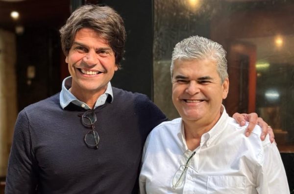 Pedro Paulo e Washington Reis: parceria pela vaga na disputa pelo Senado