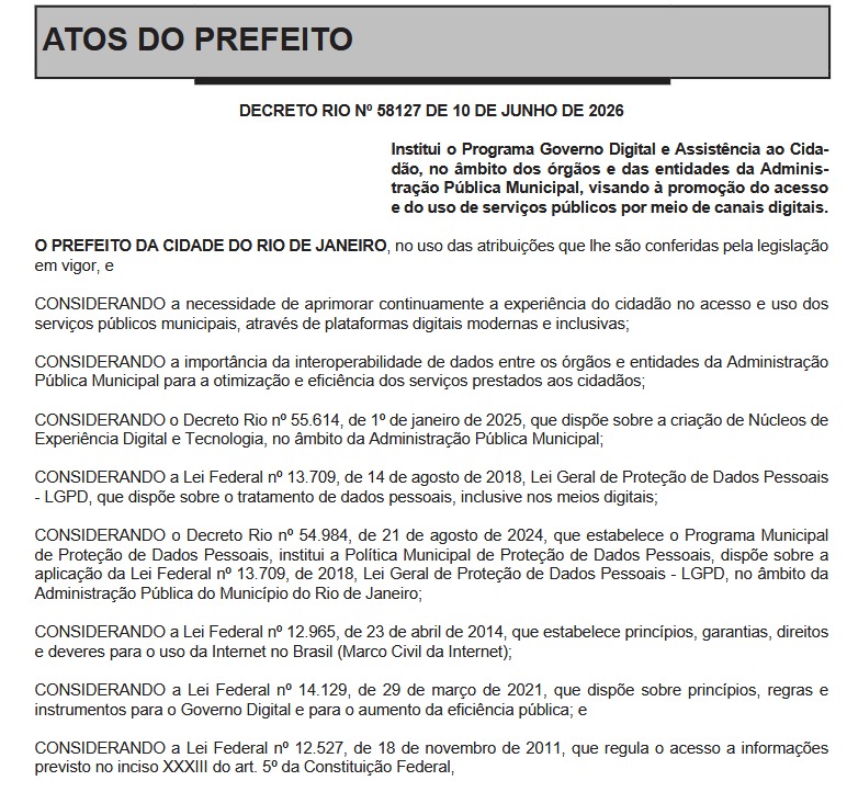 Rio lança Programa Governo Digital e aposta em autosserviço e inteligência artificial; saiba o que muda no acesso aos serviços públicos 62 WhatsApp Image 2026 06 11 at 07.02.44