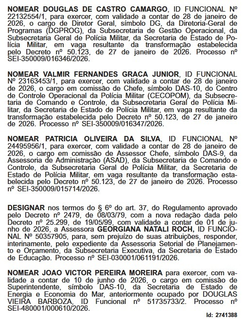 Não é a Alemanha, é Couto: em dia de 7 a 1 nas nomeações, governador prestigia a PM 63 WhatsApp Image 2026 06 12 at 08.10.44
