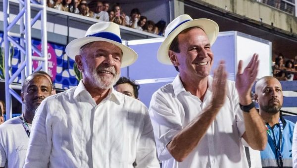 Lula com Eduardo Paes