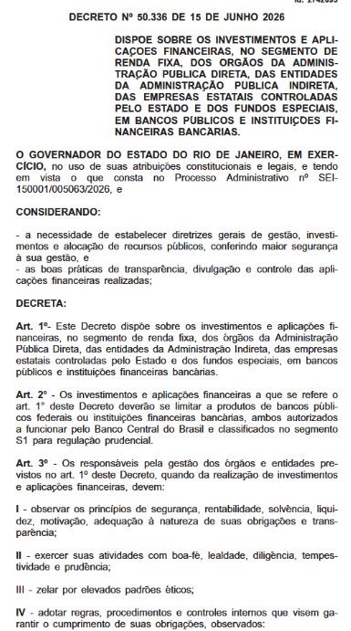 Do rombo à trava: Ricardo Couto proíbe aplicação de dinheiro público em bancos de risco após colapso do Banco Master 62 WhatsApp Image 2026 06 16 at 09.00.56