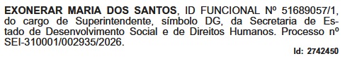 Ricardo Couto entra em campo e abre 3 a 0 nas exonerações do Diário Oficial desta quarta-feira 63 WhatsApp Image 2026 06 17 at 08.09.31