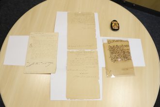 documentos históricos apreendidos pela Polícia Federal
