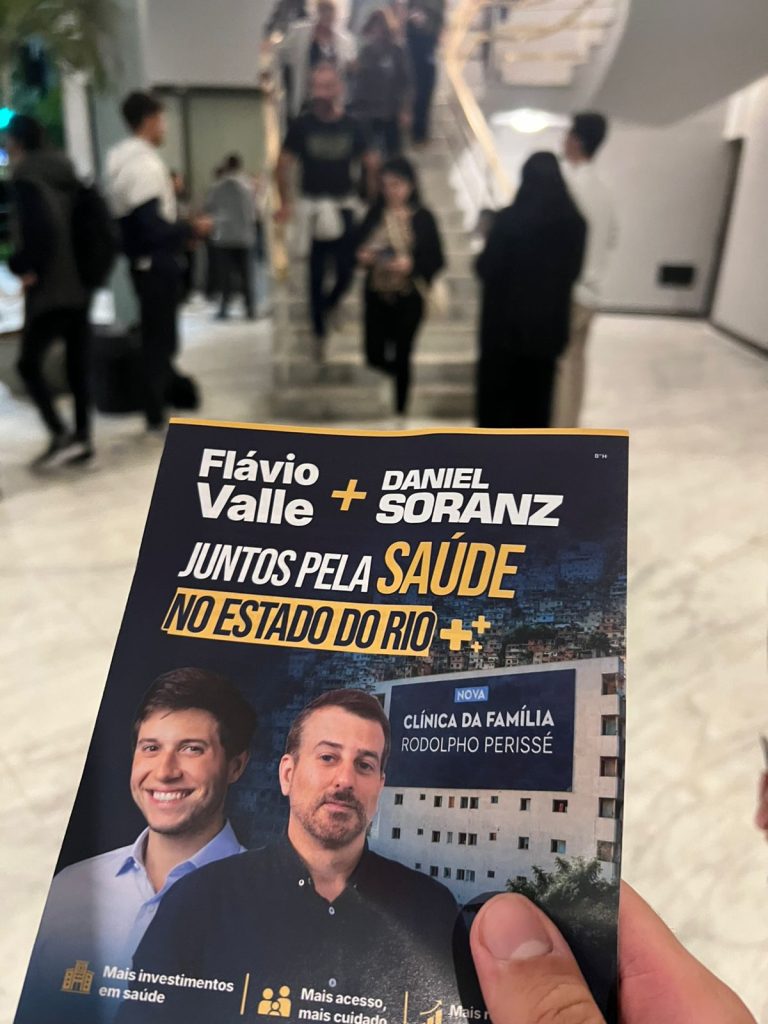 Treta na pré-campanha: equipes de Soranz e de Flávio Valle se estranham em evento; os dois farão dobradinha na Zona Sul 62 WhatsApp Image 2026 06 19 at 13.29.32
