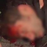 Homem é espancado até desmaiar em festa da Copa no Jockey Club — Foto: Reprodução