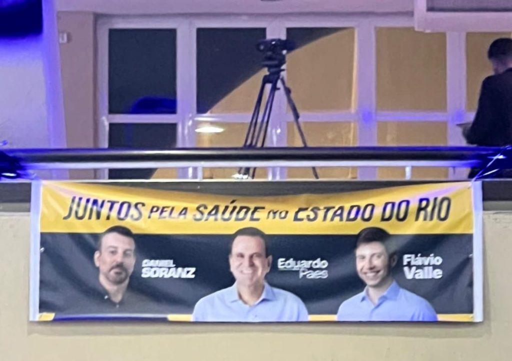 Treta na pré-campanha: equipes de Soranz e de Flávio Valle se estranham em evento; os dois farão dobradinha na Zona Sul