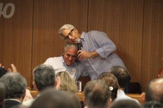 Alessandro Molon recebe Comte Bittencourt no PSB