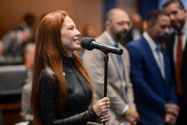 Sarah Poncio é deputada na Alerj pelo Solidariedade