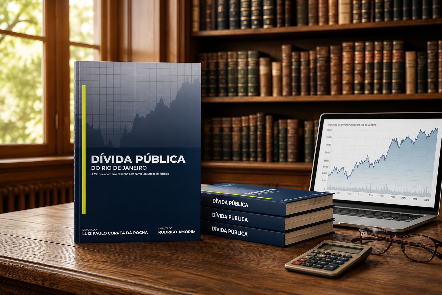 Alerj lança livro sobre a história da dívida do Rio de Janeiro