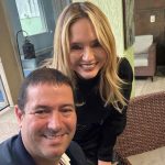Leo Vieira com a irmã, Helena Vieira, a pré-candidata ao Senado pelo PSDB